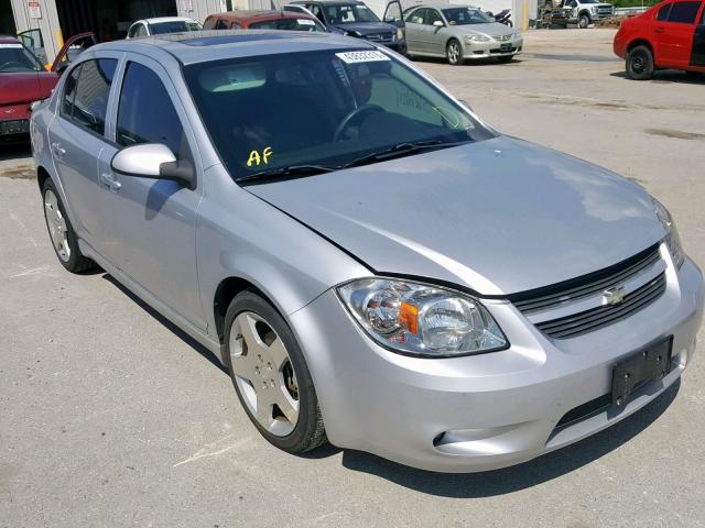 1G1AF5F50A7236300 - 2010 CHEVROLET COBALT 2LT SILVER photo 1