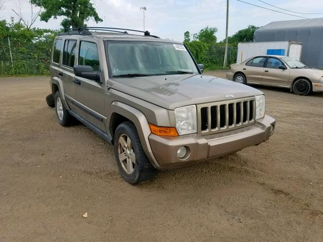 1J8HG48N76C203702 - 2006 JEEP COMMANDER BEIGE photo 1