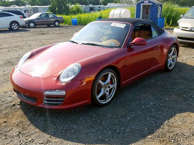 WP0CB2A93BS754176 - 2011 PORSCHE 911 CARRER RED photo 2