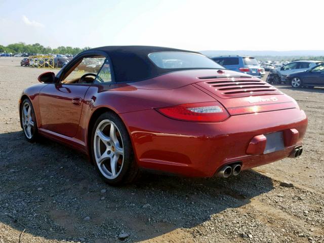 WP0CB2A93BS754176 - 2011 PORSCHE 911 CARRER RED photo 3