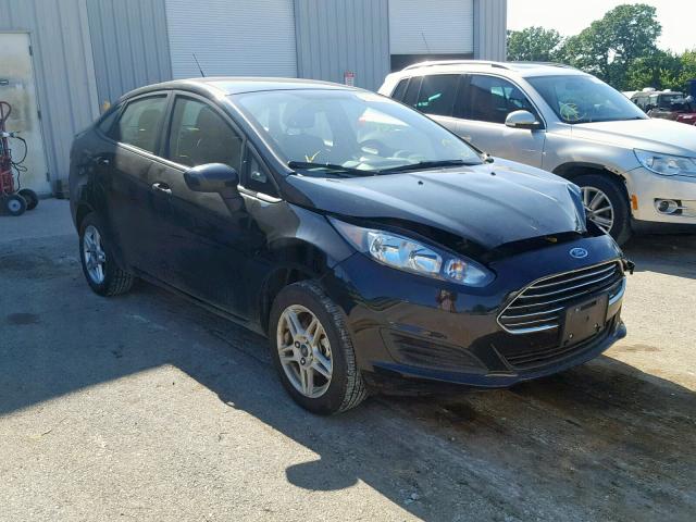 3FADP4BJ5KM132378 - 2019 FORD FIESTA SE BLACK photo 1