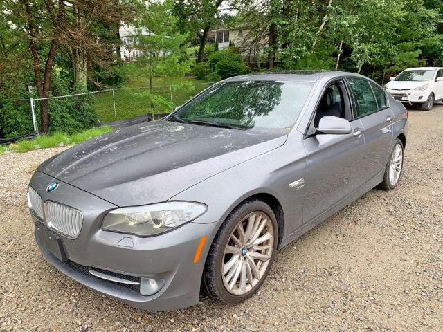 WBAFU9C50CC787378 - 2012 BMW 550 XI GRAY photo 2