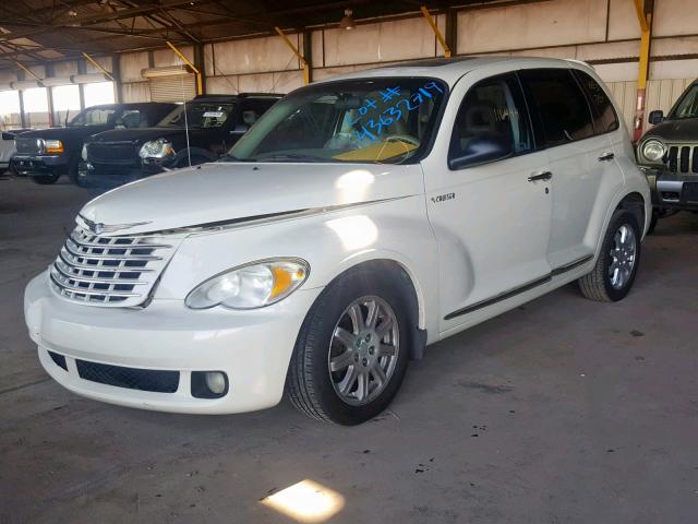 3A8FY68856T242111 - 2006 CHRYSLER PT CRUISER WHITE photo 2