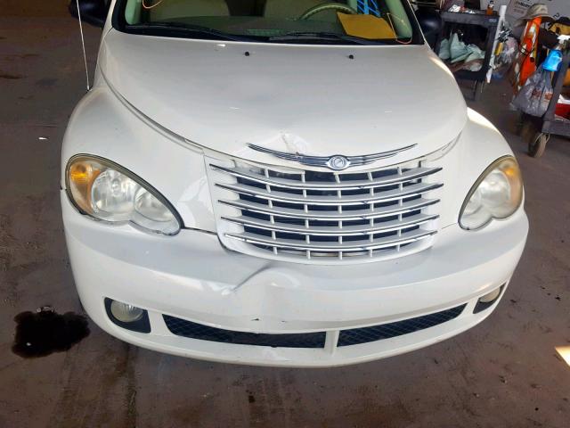 3A8FY68856T242111 - 2006 CHRYSLER PT CRUISER WHITE photo 9