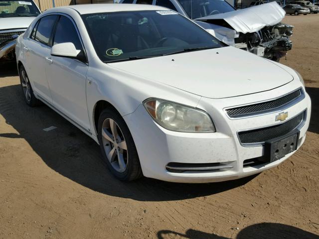 1G1ZJ57B48F189827 - 2008 CHEVROLET MALIBU 2LT WHITE photo 1