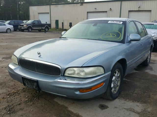 1G4CW54K244162193 - 2004 BUICK PARK AVENU BLUE photo 2