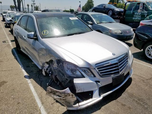 WDDHF5KB9CA595478 - 2012 MERCEDES-BENZ E 350 SILVER photo 1