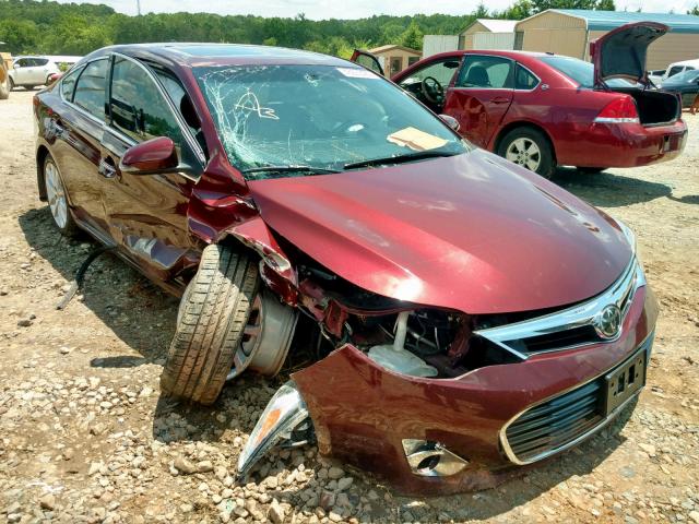 4T1BK1EBXDU058825 - 2013 TOYOTA AVALON BAS BURGUNDY photo 1