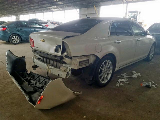 1G1ZE5E18BF351688 - 2011 CHEVROLET MALIBU LTZ თეთრი ფოტო 4