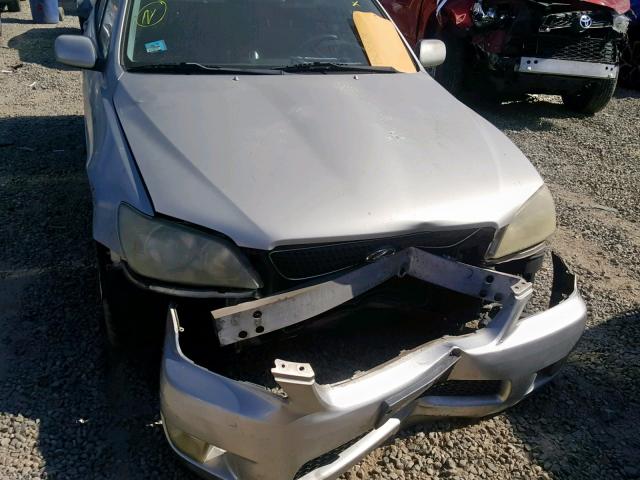 JTHBD192320064039 - 2002 LEXUS IS 300 SILVER photo 9