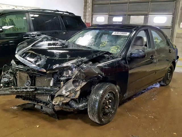 KNAFE221495631781 - 2009 KIA SPECTRA EX BLACK photo 2