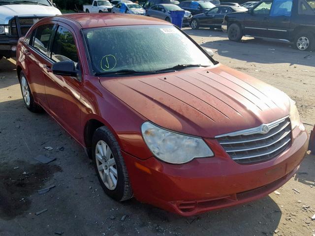 1C3LC46J78N301945 - 2008 CHRYSLER SEBRING LX RED photo 1