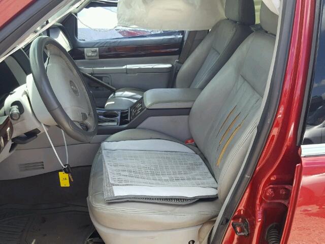 5LMEU68H94ZJ22874 - 2004 LINCOLN AVIATOR 红色 照片 5