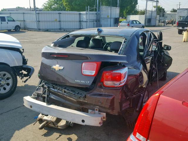 1G11C5SLXFF193286 - 2015 CHEVROLET MALIBU 1LT 棕色 照片 4