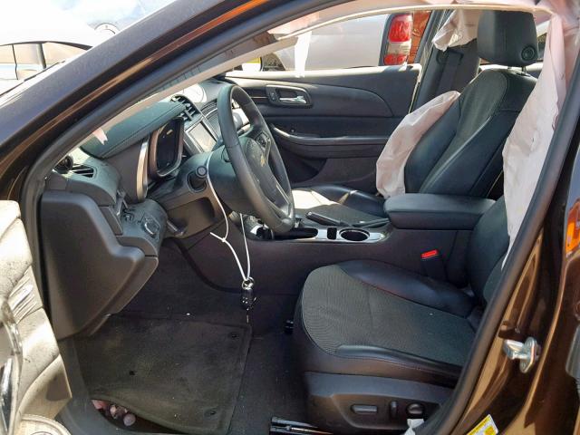 1G11C5SLXFF193286 - 2015 CHEVROLET MALIBU 1LT 棕色 照片 5
