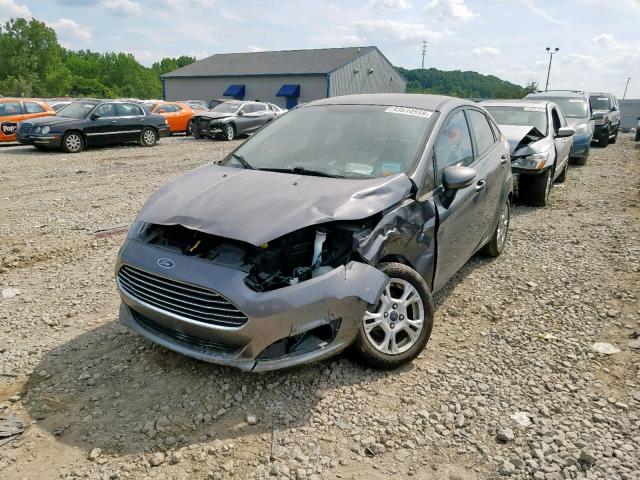 3FADP4BJ8EM225898 - 2014 FORD FIESTA SE CHARCOAL photo 2