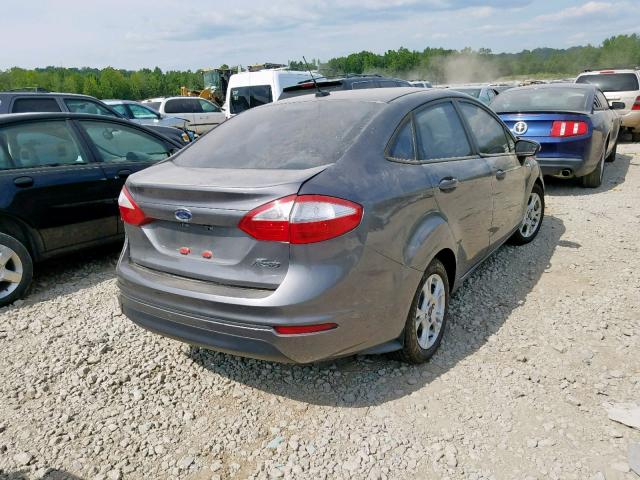 3FADP4BJ8EM225898 - 2014 FORD FIESTA SE CHARCOAL photo 4