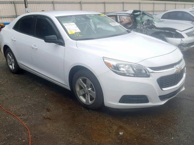 1G11B5SLXFF247561 - 2015 CHEVROLET MALIBU LS WHITE photo 1