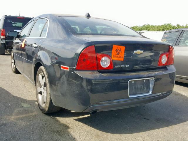 1G1ZC5E05CF341702 - 2012 CHEVROLET MALIBU 1LT 黑色 照片 3