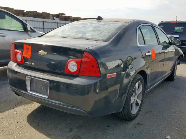 1G1ZC5E05CF341702 - 2012 CHEVROLET MALIBU 1LT 黑色 照片 4