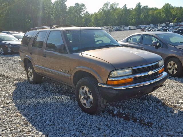 1GNDT13X23K180329 - 2003 CHEVROLET BLAZER BROWN photo 1