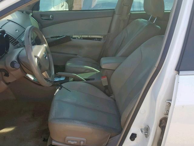 1N4BL11D35N913875 - 2005 NISSAN ALTIMA SE WHITE photo 5