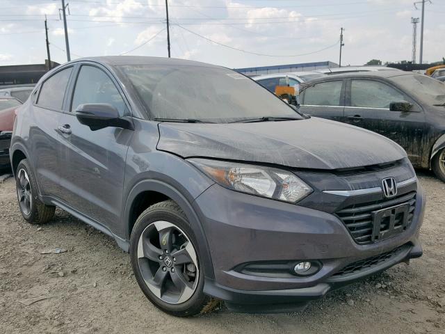 3CZRU6H53JG726182 - 2018 HONDA HR-V EX GRAY photo 1