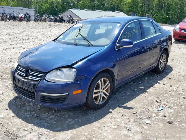 3VWRG81K86M794959 - 2006 VOLKSWAGEN JETTA 2.5 BLUE photo 2