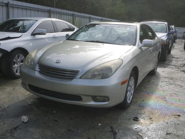 JTHBF30G836017523 - 2003 LEXUS ES 300 SILVER photo 2