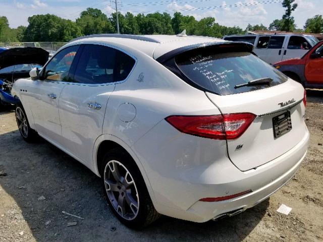 ZN661XUL4HX250069 - 2017 MASERATI LEVANTE LU WHITE photo 3