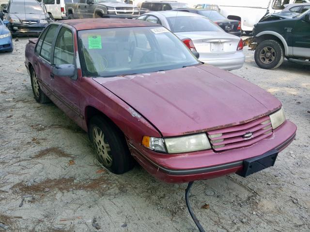 2G1WN54T3P1145215 - 1993 CHEVROLET LUMINA EUR RED photo 1