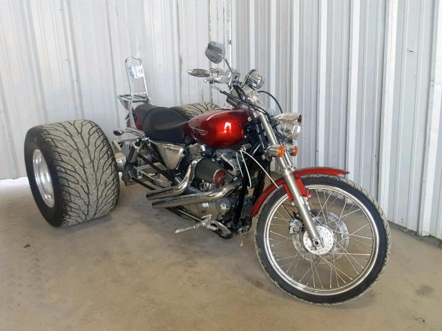 1HD1CT3158K457547 - 2008 HARLEY-DAVIDSON XL1200 C RED photo 1