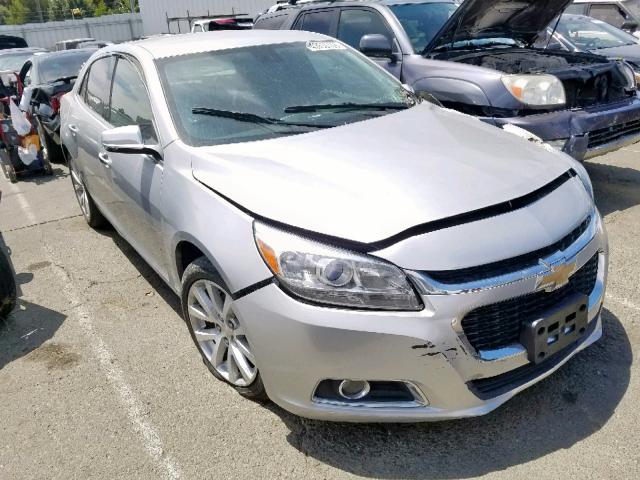 1G11E5SA0GF168780 - 2016 CHEVROLET MALIBU LIM SILVER photo 1