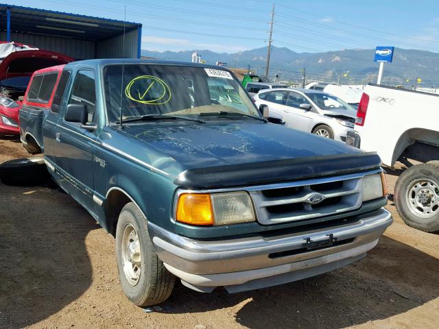 1FTCR14X4SPA12677 - 1995 FORD RANGER SUP GREEN photo 1