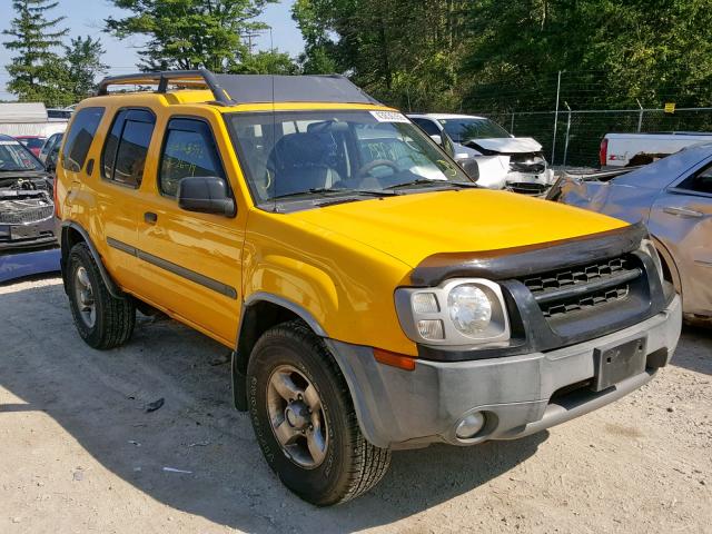 5N1ED28YX3C664563 - 2003 NISSAN XTERRA XE YELLOW photo 1