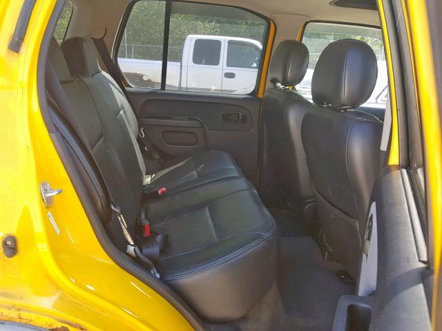 5N1ED28YX3C664563 - 2003 NISSAN XTERRA XE YELLOW photo 6