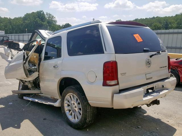 1GYEK63N85R257334 - 2005 CADILLAC ESCALADE L WHITE photo 3