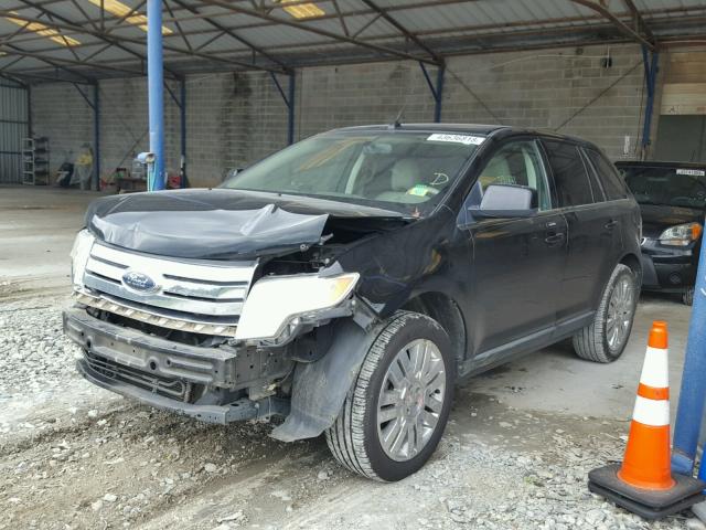 2FMDK39C78BB40563 - 2008 FORD EDGE LIMIT BLACK photo 2