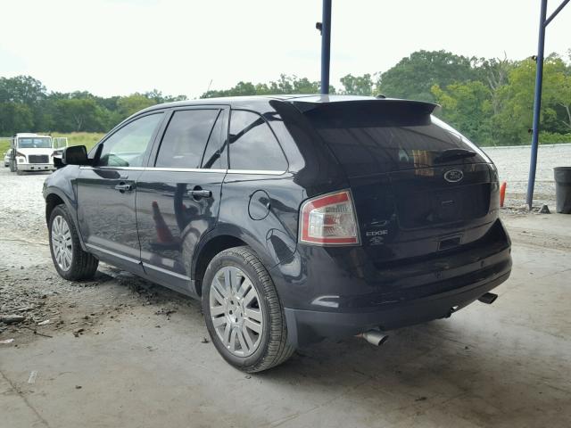 2FMDK39C78BB40563 - 2008 FORD EDGE LIMIT BLACK photo 3