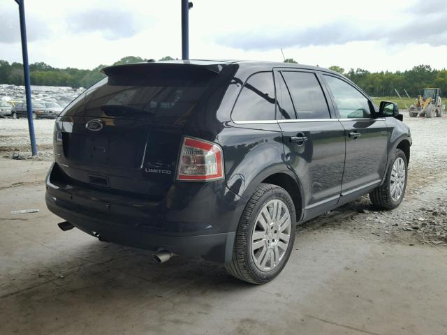 2FMDK39C78BB40563 - 2008 FORD EDGE LIMIT BLACK photo 4