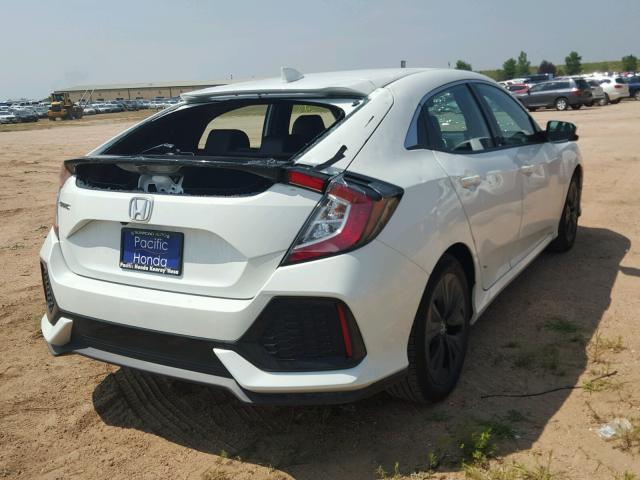 SHHFK7H76JU420300 - 2018 HONDA CIVIC EXL WHITE photo 4