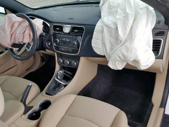 1C3BCBEBXDN511766 - 2013 CHRYSLER 200 TOURIN WHITE photo 9