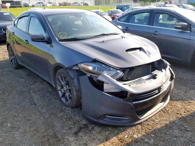 1C3CDFFH4GD796258 - 2016 DODGE DART SXT S GRAY photo 1