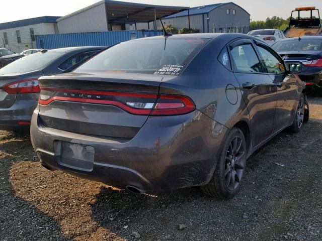 1C3CDFFH4GD796258 - 2016 DODGE DART SXT S GRAY photo 4