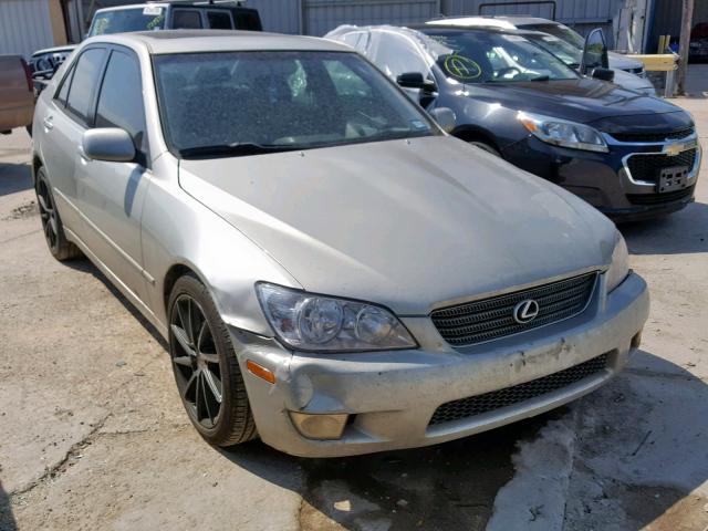 JTHBD182610029527 - 2001 LEXUS IS 300 SILVER photo 1