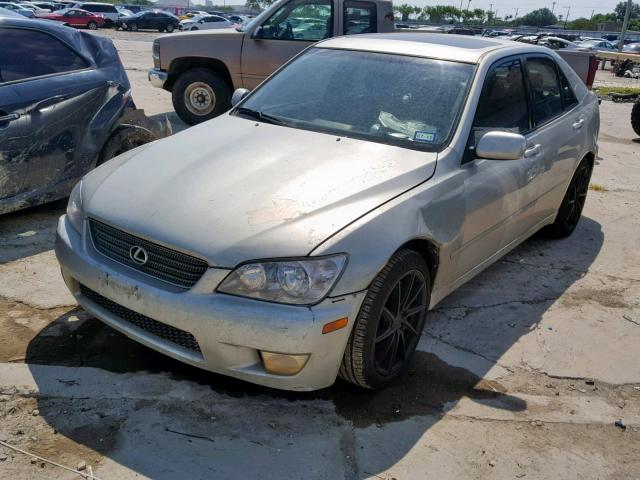 JTHBD182610029527 - 2001 LEXUS IS 300 SILVER photo 2