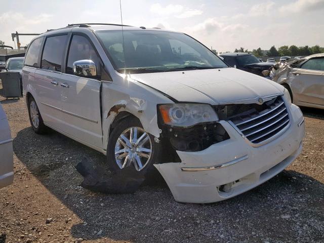 2A8HR64X88R614677 - 2008 CHRYSLER TOWN & COU WHITE photo 1