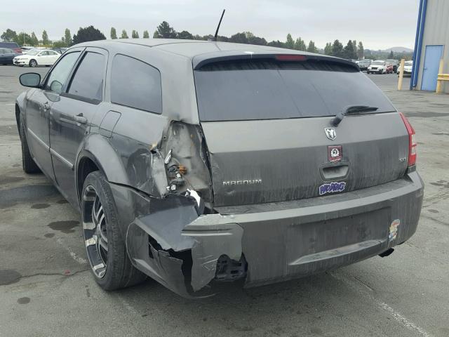 2D4FV37V28H246055 - 2008 DODGE MAGNUM SXT GRAY photo 3