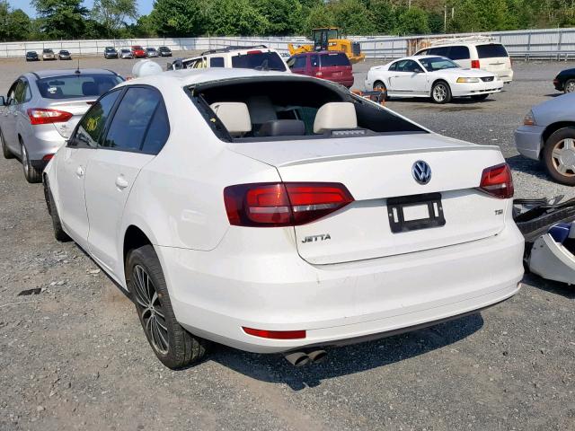 3VWD17AJ5GM240082 - 2016 VOLKSWAGEN JETTA SPOR WHITE photo 3