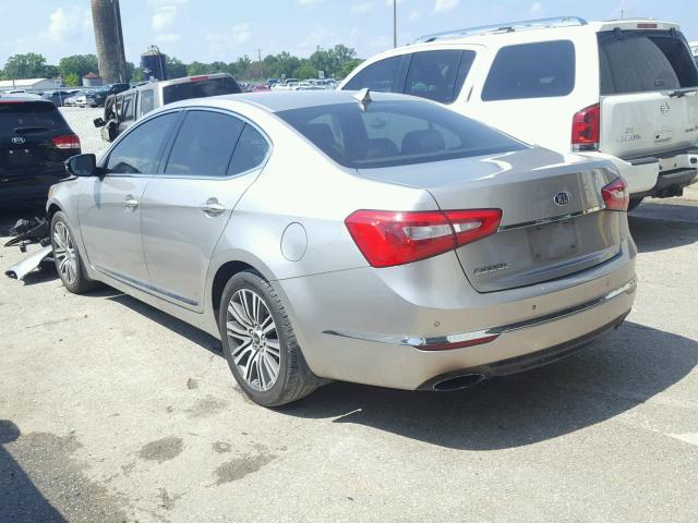 KNALN4D73E5145568 - 2014 KIA CADENZA PR SILVER photo 3